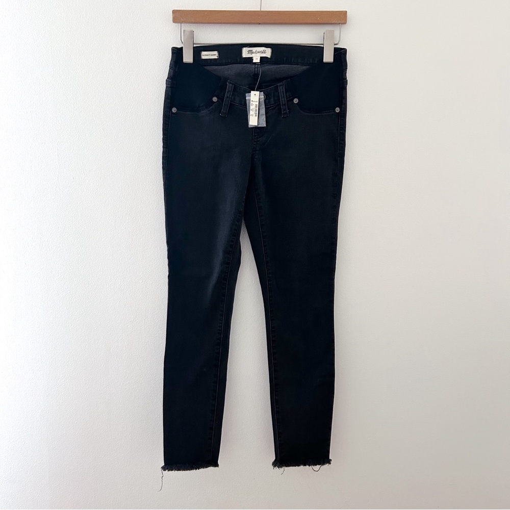 Madewell Black Maternity Jeans